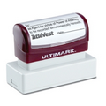 Ultimark Specialty Rectangle Pre-Inked Stamp (7/8"x2 3/4")